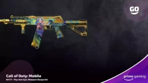 Prime Gaming AK117 — Pop Idol Epic Weapon Blueprint для Call of Duty: Mobile