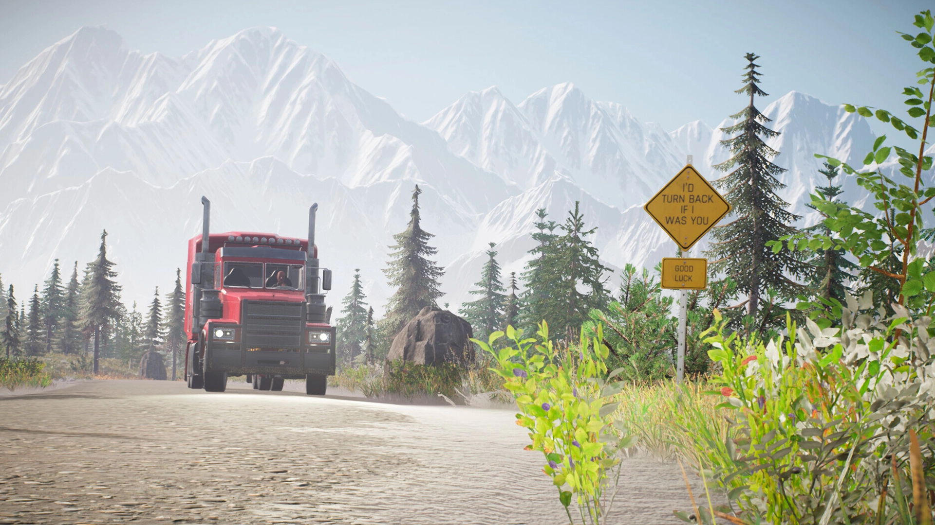 Откройте дикие трассы Аляски в Alaskan Road Truckers!