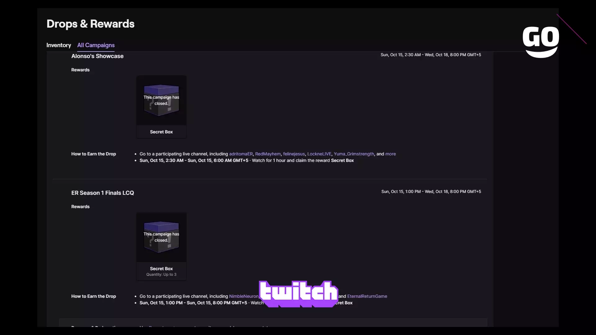 Twitch Drops раздает Alonso’s Showcase для Eternal Return