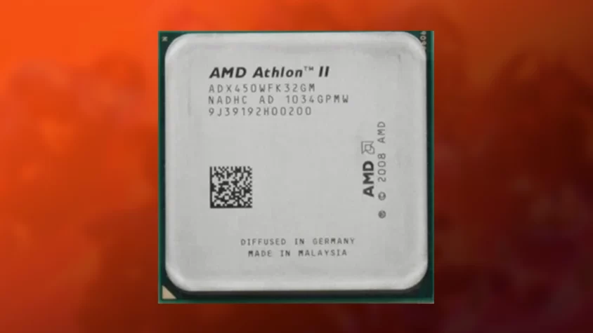 Изображение процессора AMD Athlon II X3 450