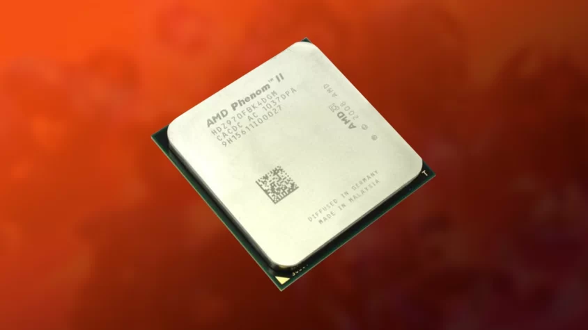 Изображение процессора AMD Phenom II X4 970