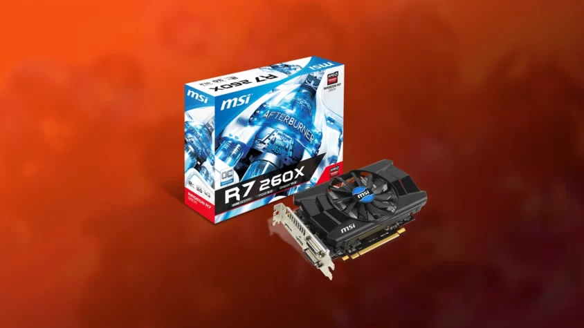 Изображение видеокарты AMD Radeon R7 260X