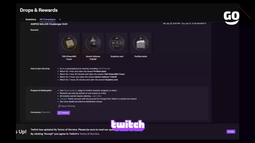 Подарочный пак AMPED MAJOR Challenger DUO от Twitch Drops AMPED MAJOR Challenger DUO