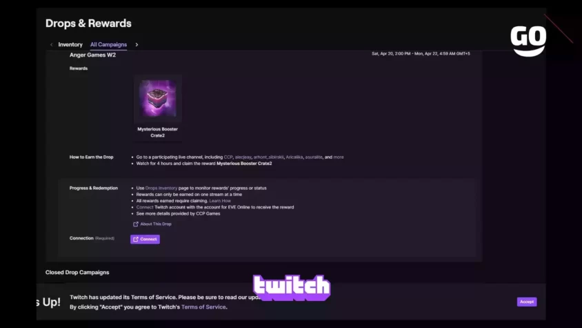 Подарки Anger Games W2 от Twitch Drops Anger Games W2