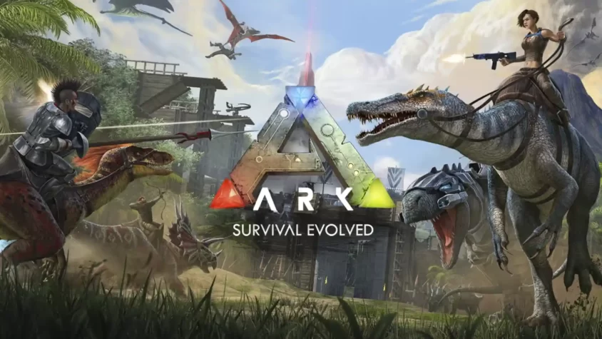 обложка-ark-survival-evolved-динозавры