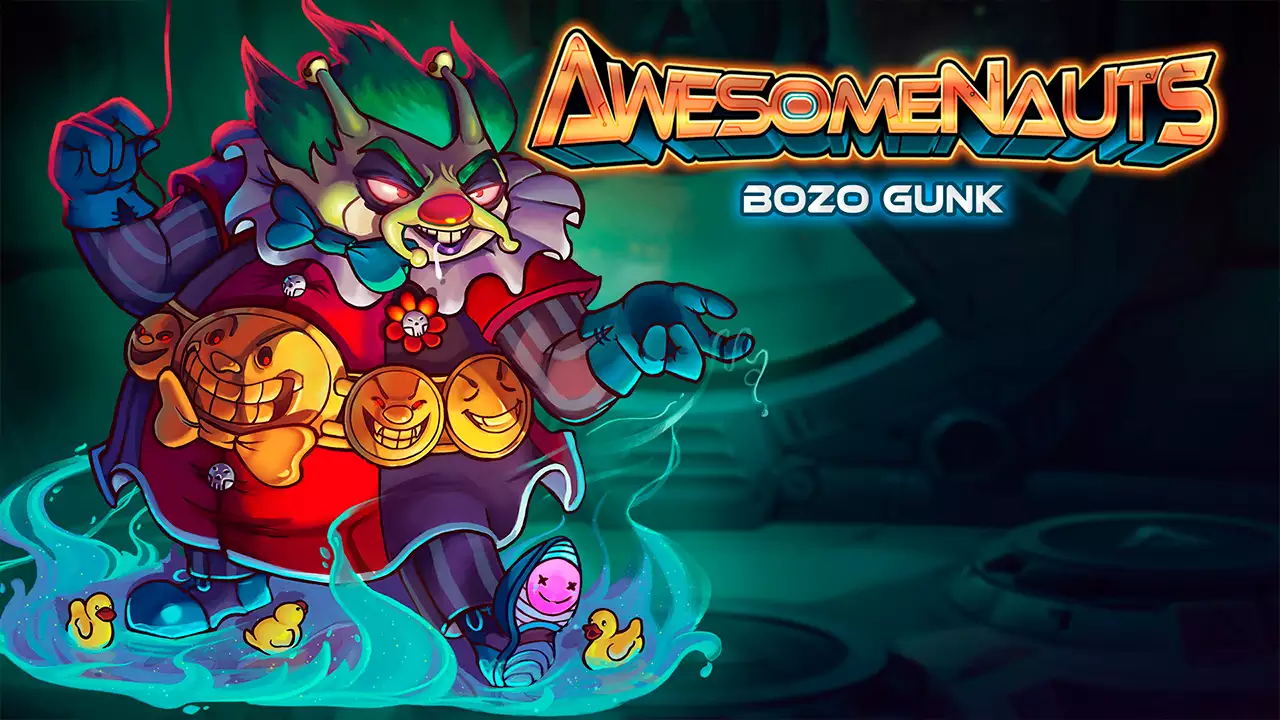 Бесплатная раздача Awesomenauts – Bozo Gunk Skin в Steam