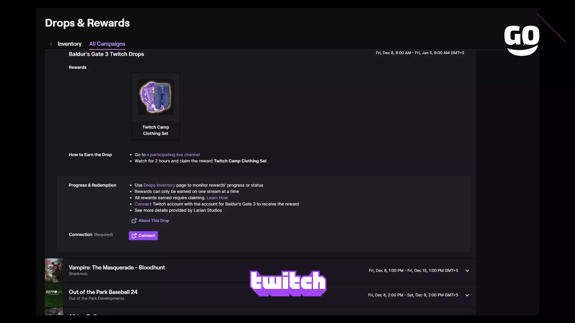 Получи Эксклюзивные Игровые Предметы в Baldur’s Gate 3 с Twitch Drops