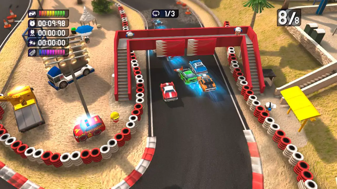 Bang Bang Racing раздается по подписке Prime Gaming
