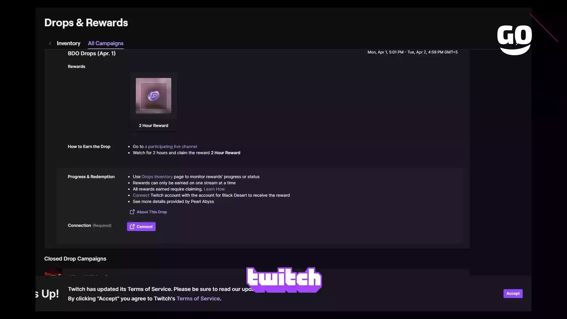 Получай подарки от Twitch Drops для Black Desert уже 1 апреля
