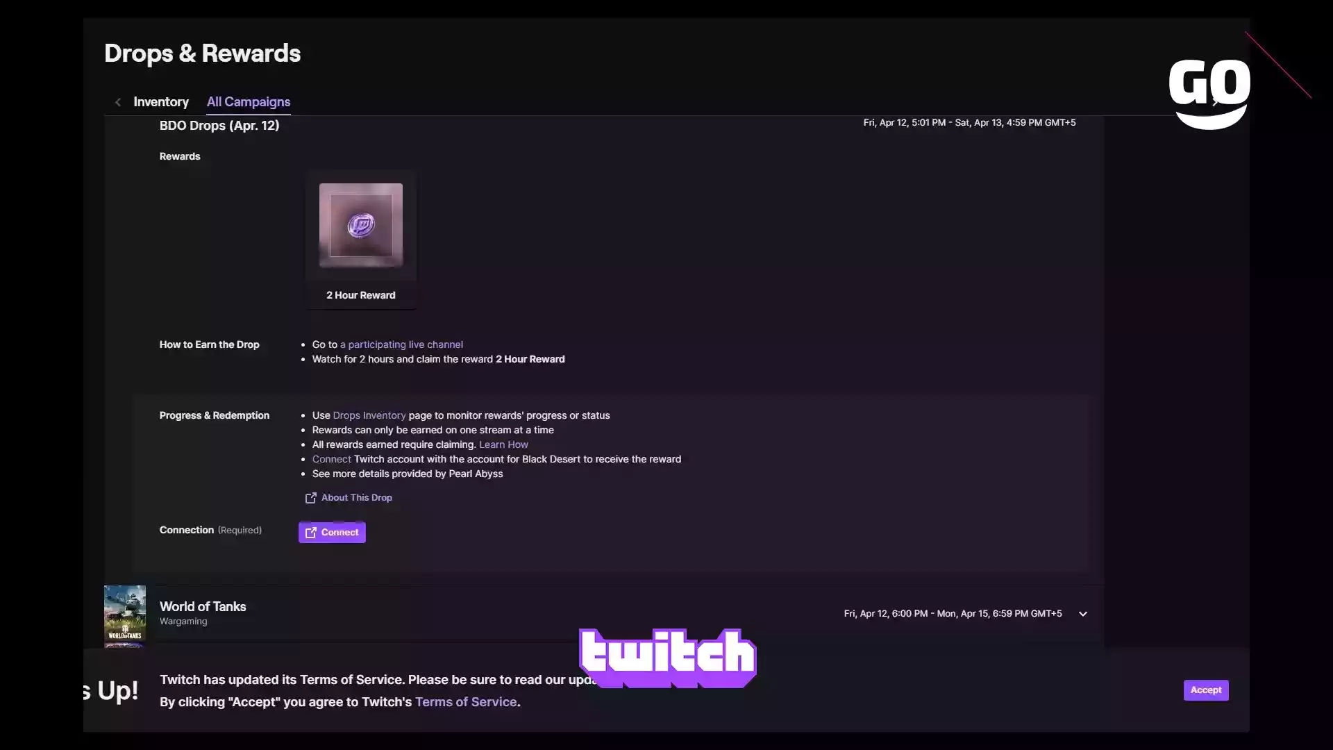 Получай Бонусы BDO на Twitch для Black Desert