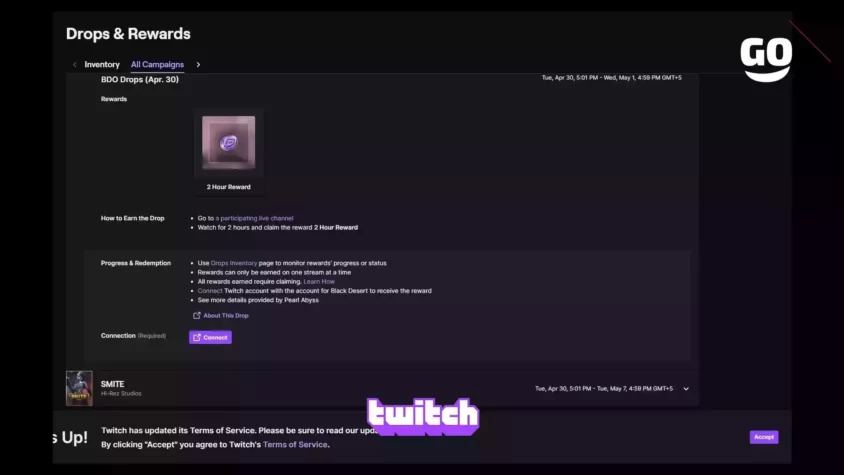 Получи эксклюзивные подарки от Twitch Drops, акция длится только 30 апреля. BDO Drops (Apr. 30)