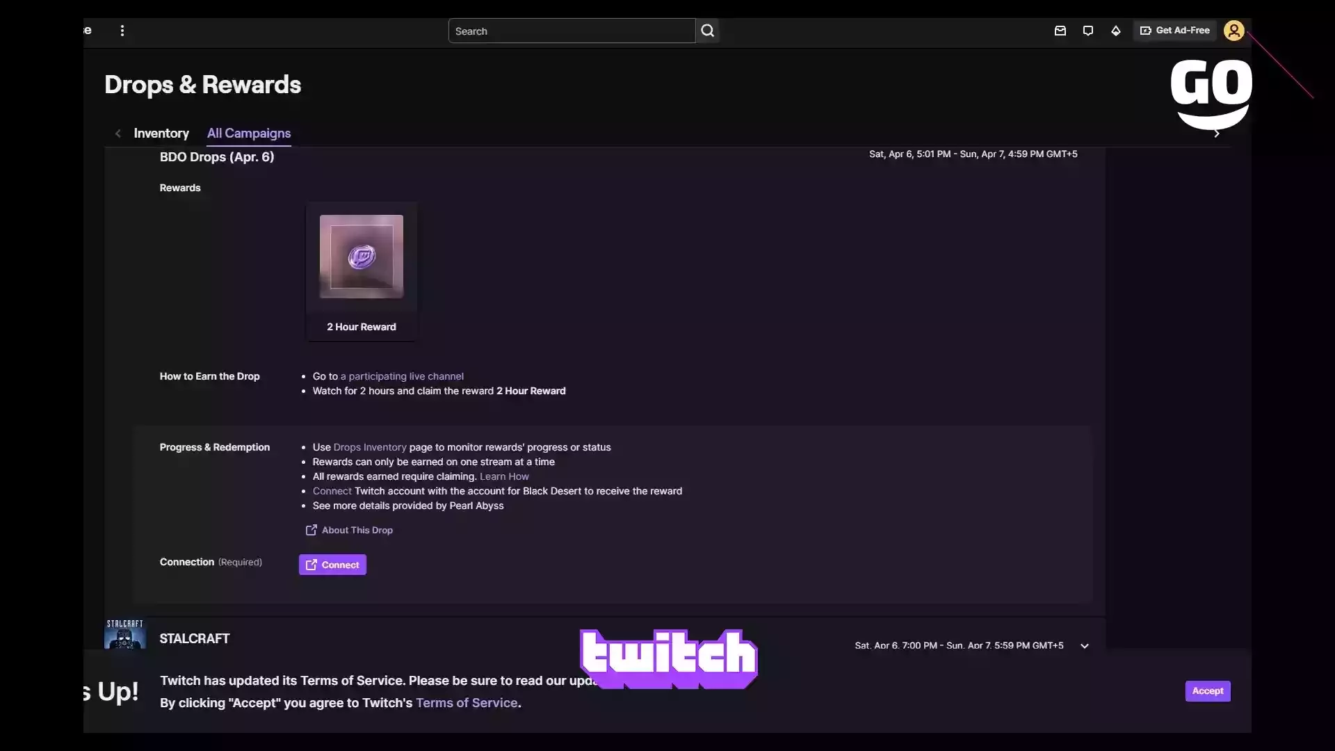 Получи игровые бонусы в Black Desert через Twitch Drops 6 апреля