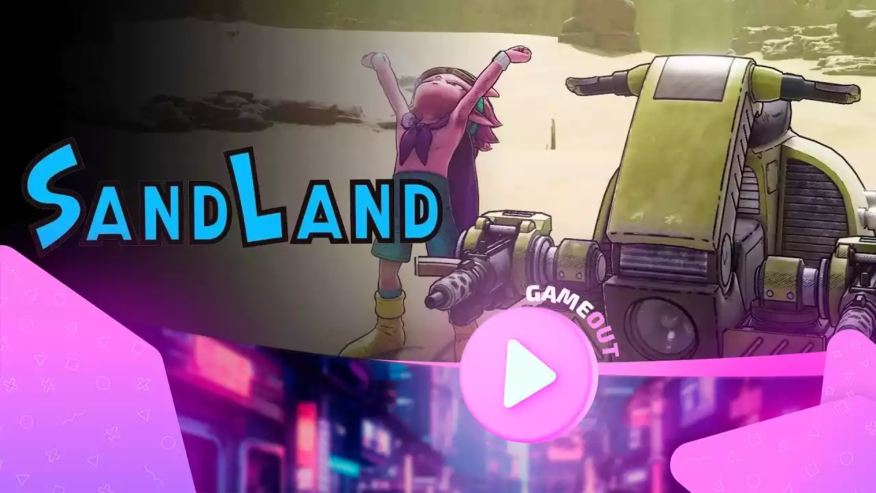 Sand Land: официальный трейлер hoover scooter