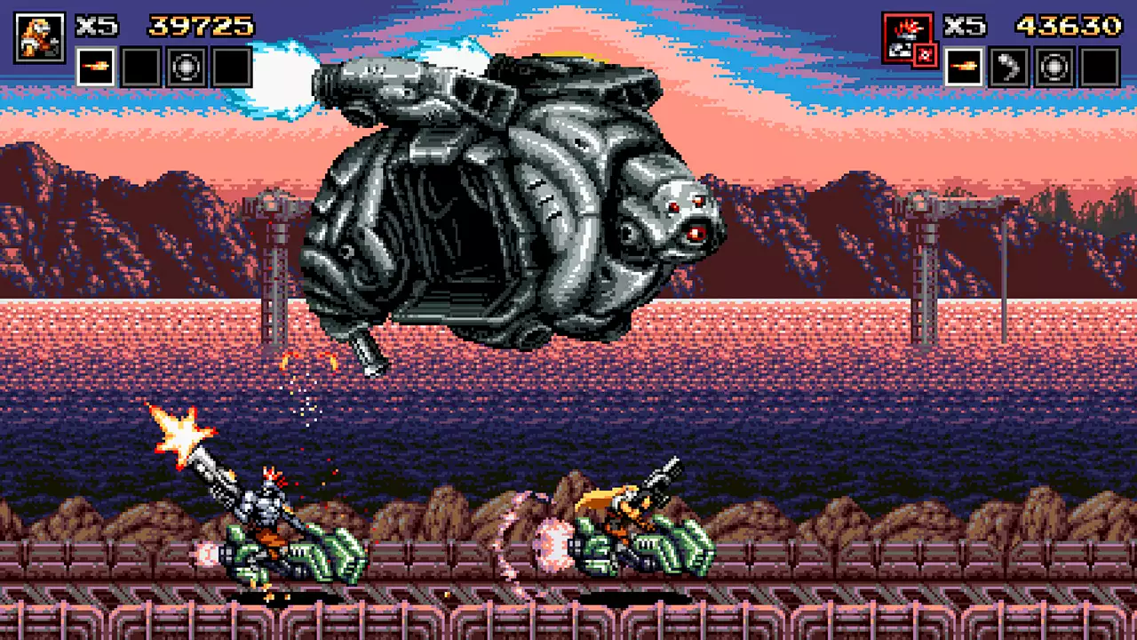 Blazing Chrome раздается по подписке Prime Gaming
