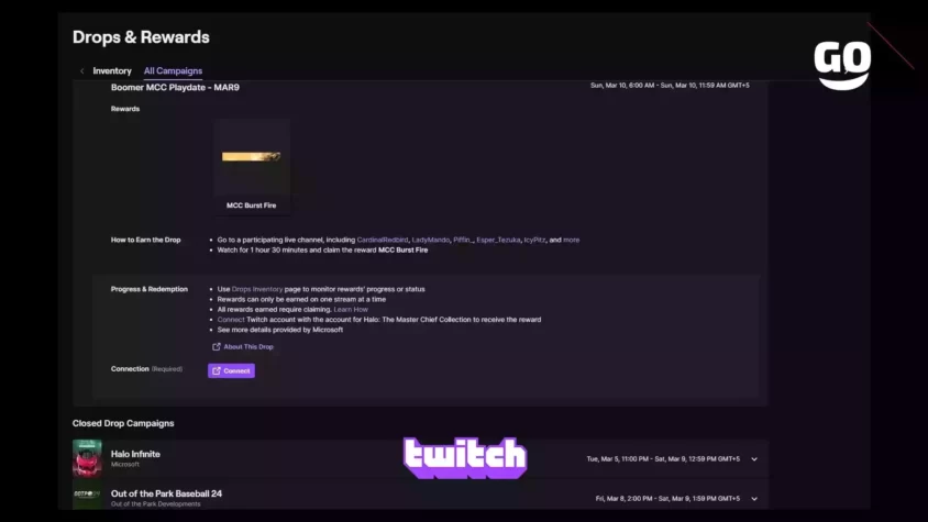 Подарочный пак Boomer MCC Playdate — MAR9 от Twitch Drops Boomer MCC Playdate - MAR9