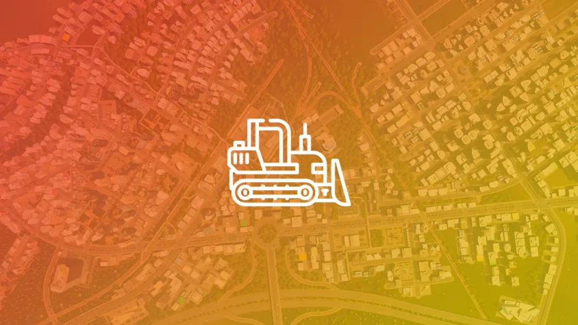 Как настроить автоматическое сноса в Cities: Skylines Automatic bulldoze в Cities: Skylines