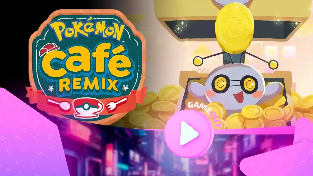 Pokemon Cafe ReMix вводит монеты Gimmighoul в новом трейлере