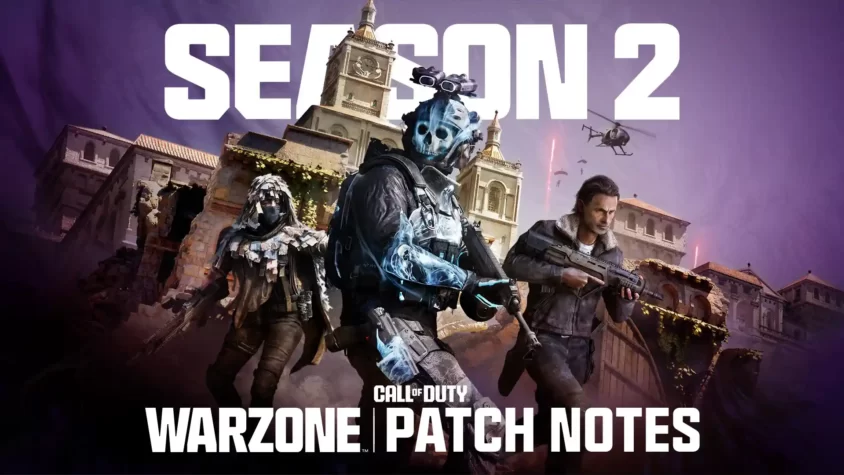CALL OF DUTY WARZONE SEASON 2 PATCH NOTES от 7 февраля 2024 Обновление Call of Duty: Warzone Season 2 - главные новинки.