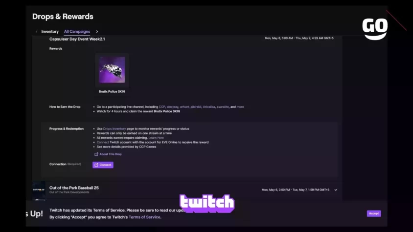 Эксклюзивные бонусы Capsuleer Day от Twitch Drops уже ждут тебя! Capsuleer Day Event Week2.1