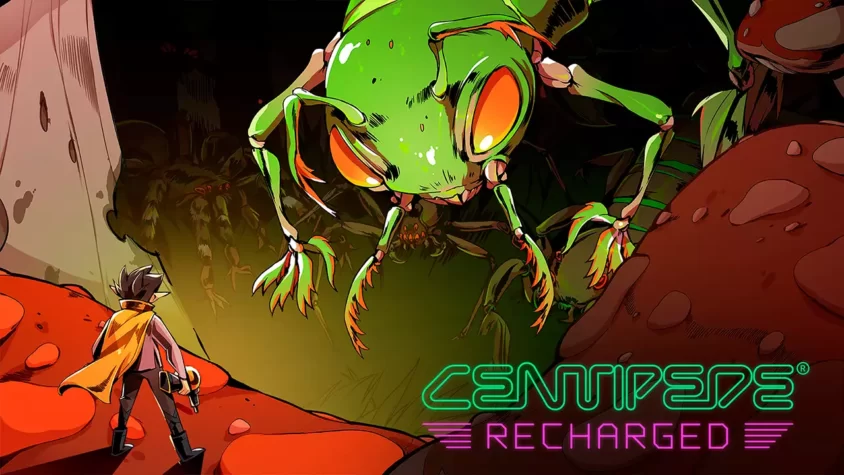 Centipede-Recharged Обложка игры Centipede: Recharged