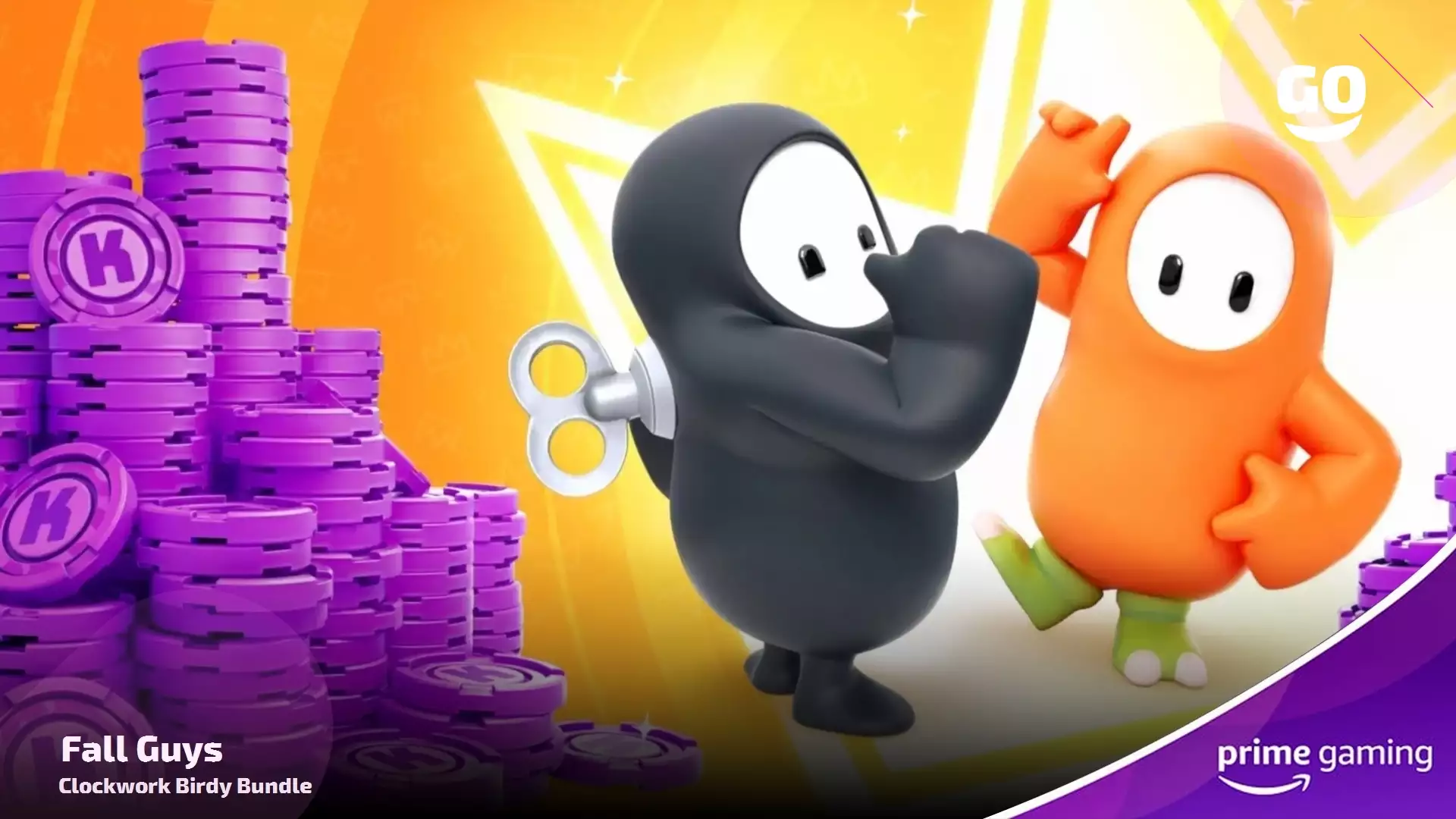Зацени Clockwork Birdy Подарки для Fall Guys, Благодаря Prime Gaming
