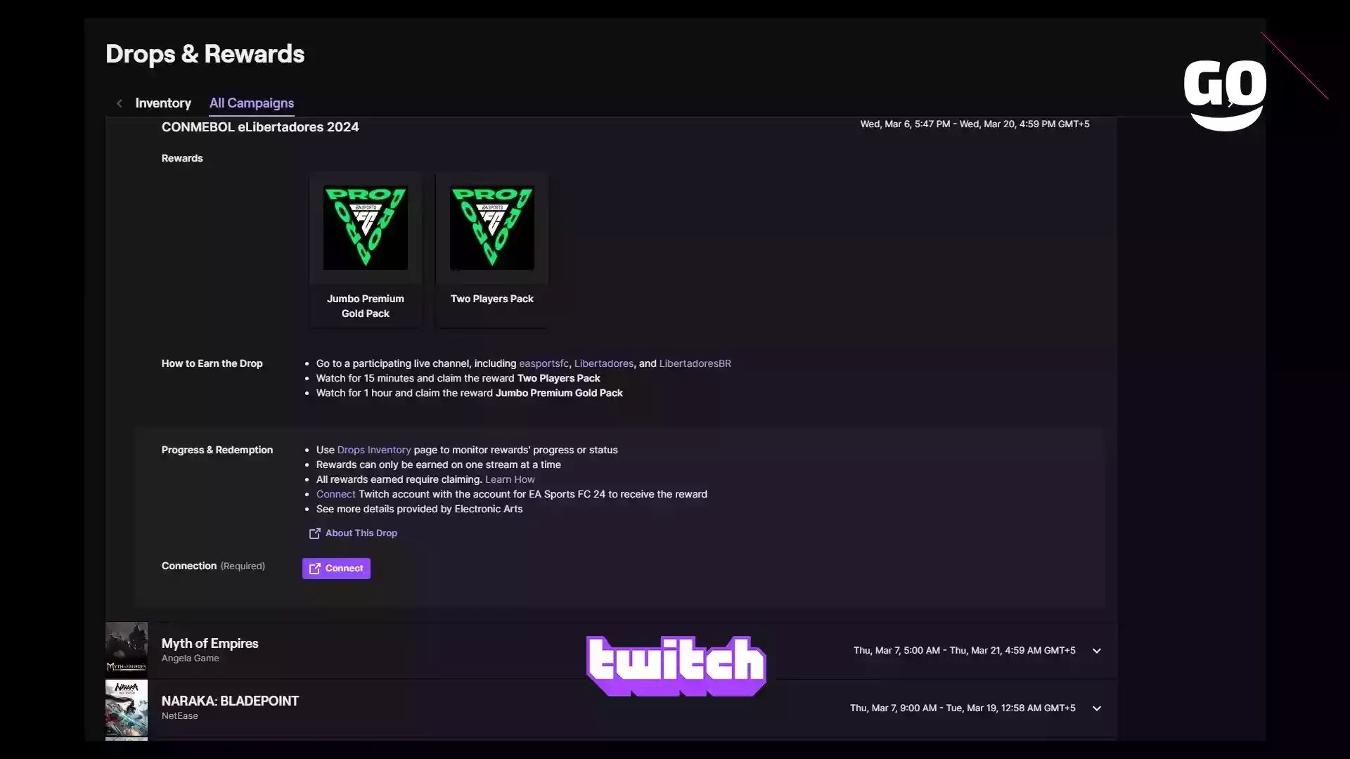 Бесплатные игровые бонусы от Twitch Drops для фанатов EA Sports FC 24