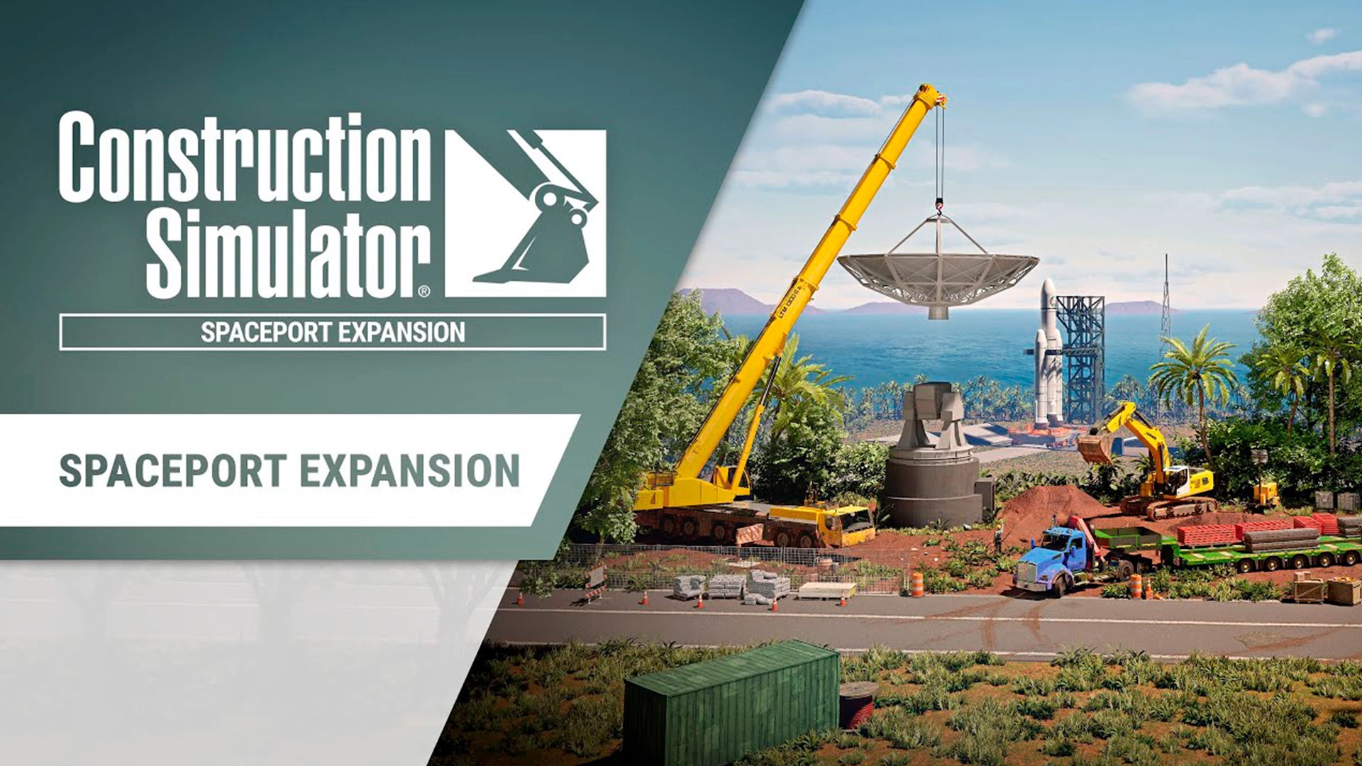 Впечатляющее DLC Spaceport Expansion для Construction Simulator: Стройте Космодром!