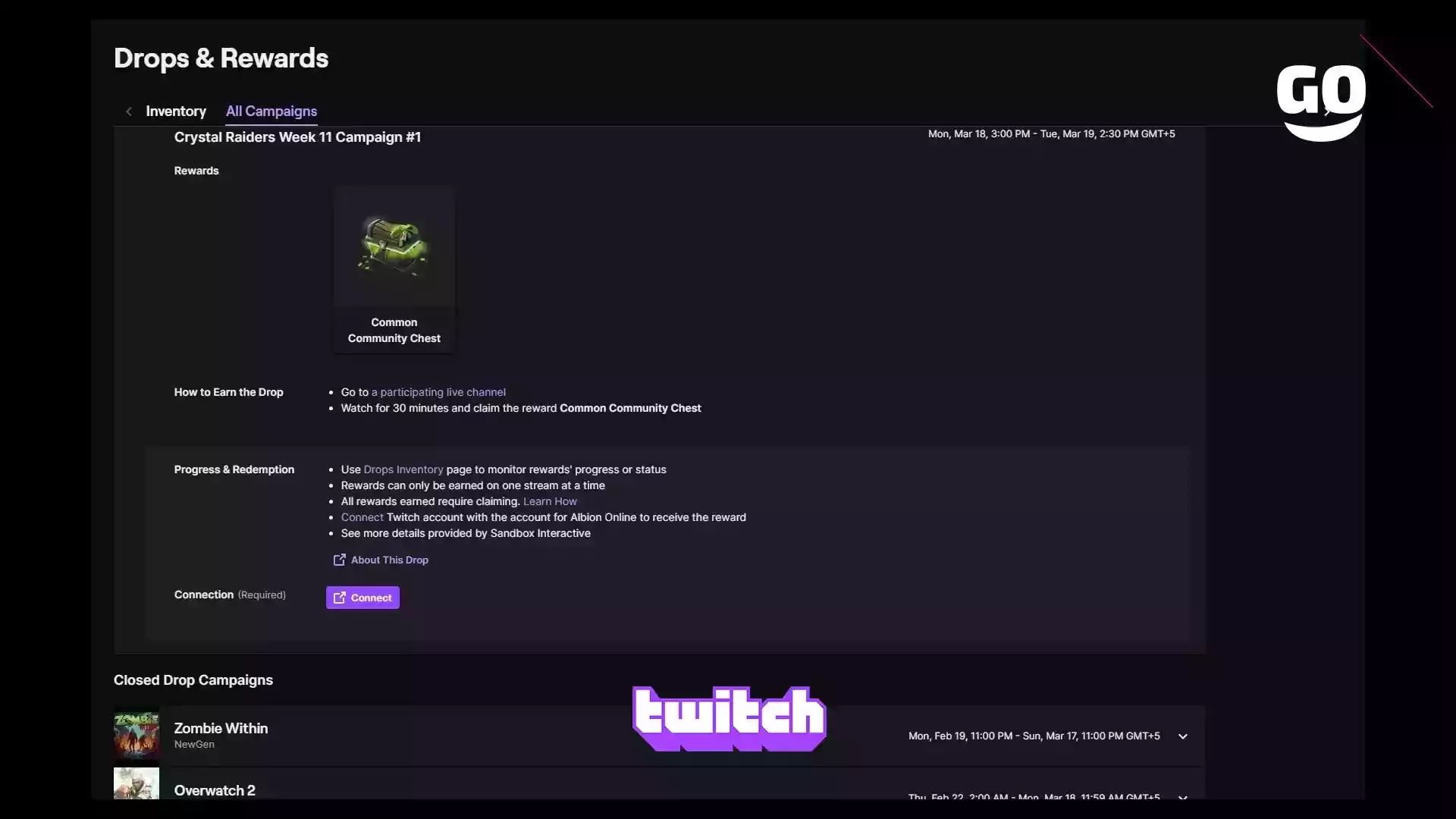 Неделя Crystal Raiders в Twitch Drops: эксклюзив для Albion Online