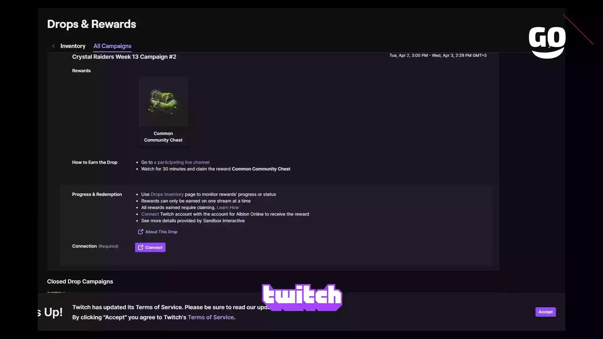 Неделя Crystal Raiders с Twitch Drops: получай подарки в Albion Online