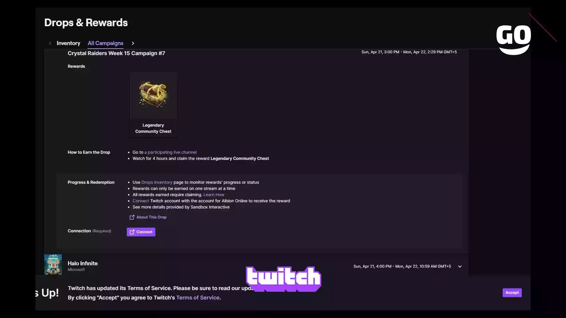 Twitch Drops предлагает подарки Crystal Raiders на 15-й неделе для Albion Online