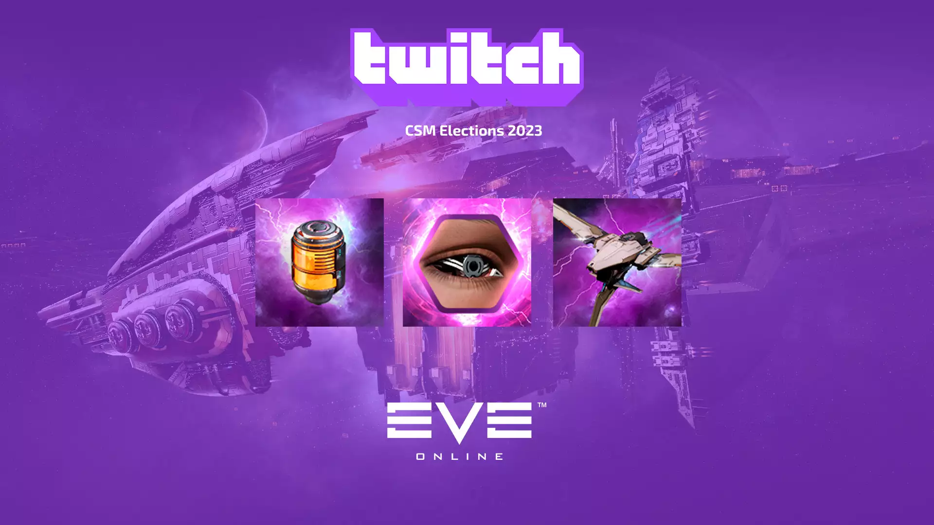 Twitch Drops: CSM Elections 2023 для EVE Online