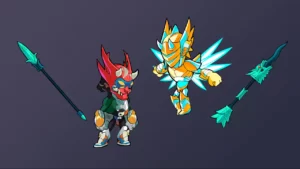 Prime Gaming раздает новый бандл Cyber Oni Bundle для игры Brawlhalla