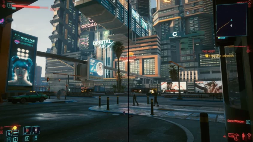 Скрытый режим Cinematic RTX в Cyberpunk 2077