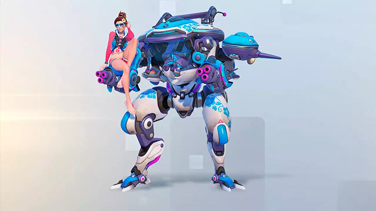 Prime Gaming раздает «D.Va Waveracer Legendary Skin» для Overwatch 2