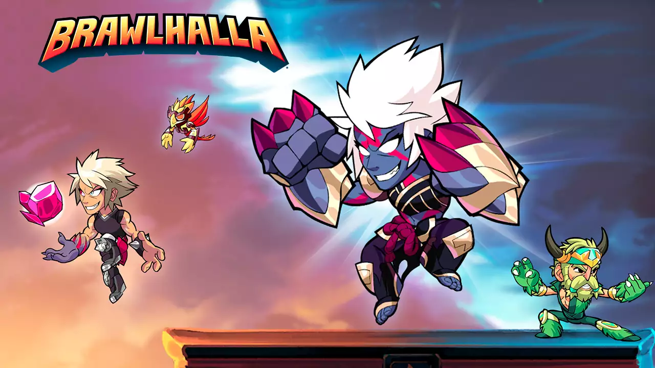 Prime Gaming раздает набор Darkheart Bundle для игры Brawlhalla