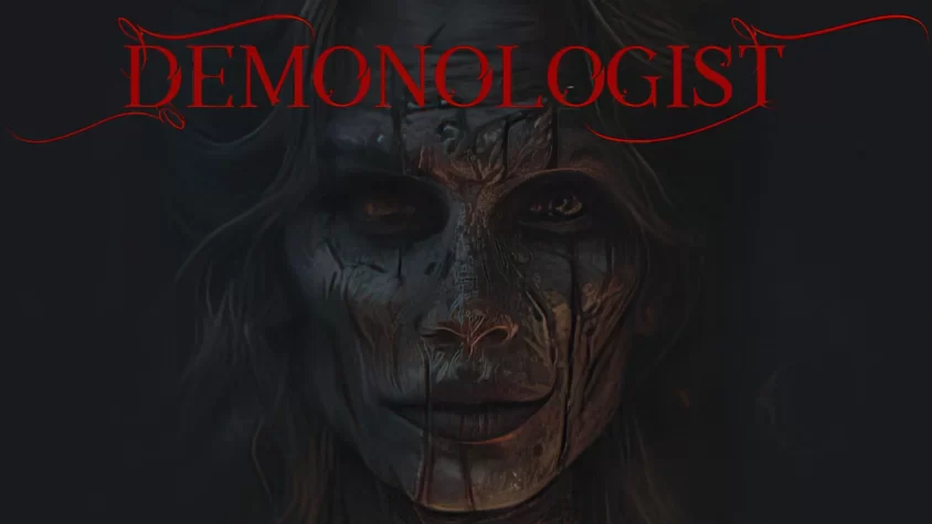 Обложка Demonologist Жуткий демон на обложке игры Demonologist