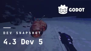 Godot 4.3 Dev 5 с игрой Béton Sanglant в разработке MrEliptik