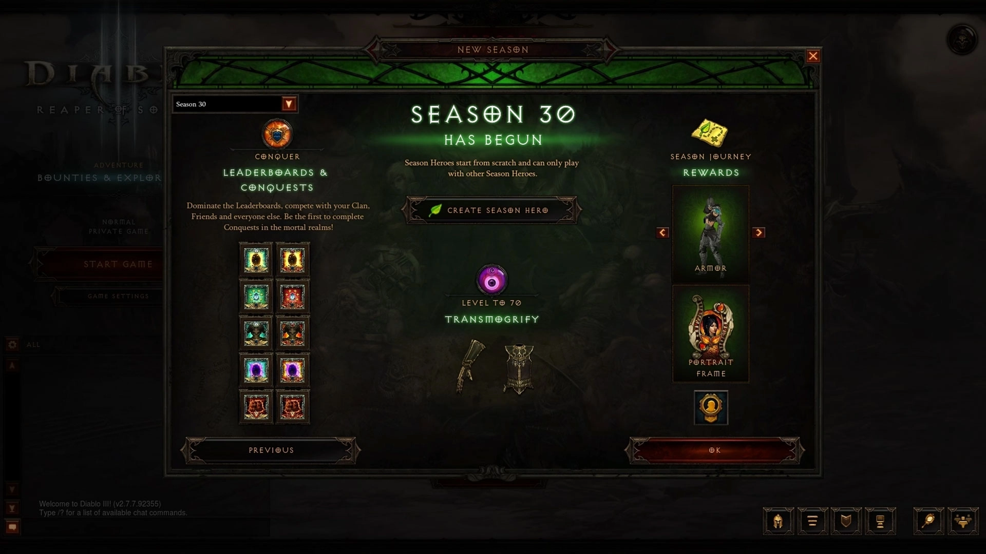 Обновление Diablo III: Патч 2.7.7 – Новые возможности и баланс классов