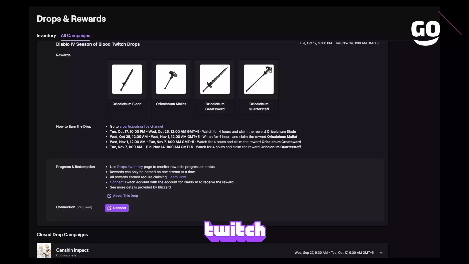 Новая волна Twitch Drops в Diablo IV — наступает сезон Кровавых Битв