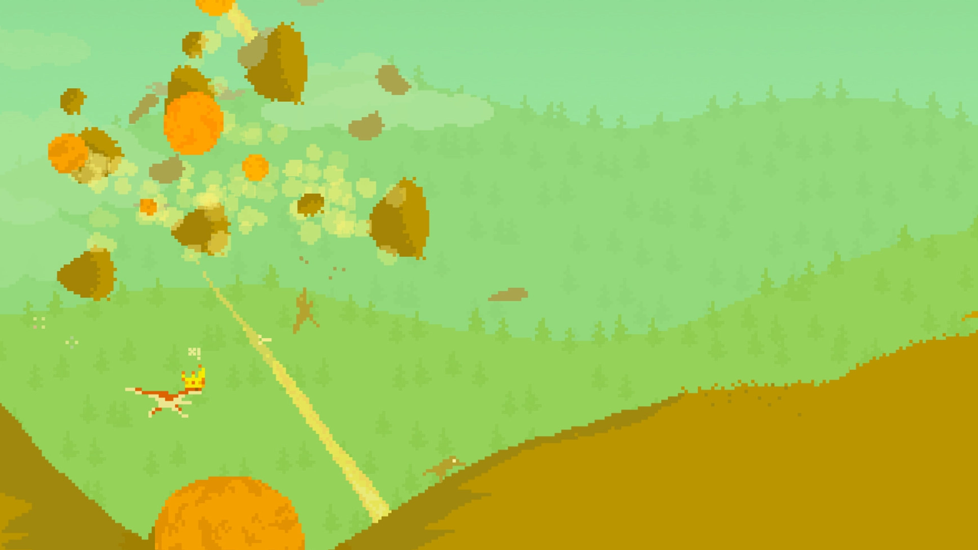 Ливень из метеоритов в Dino Run DX