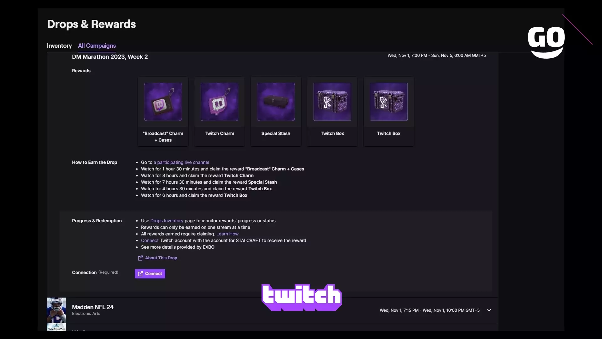 Twitch Drops раздает DM Marathon 2023, Week 2 для STALCRAFT