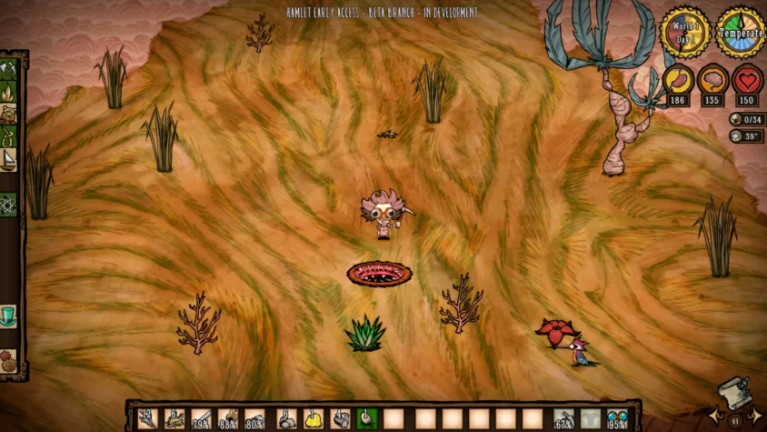 dont-starve-together-worm-holm-update Обложка обновления Don't Starve Together