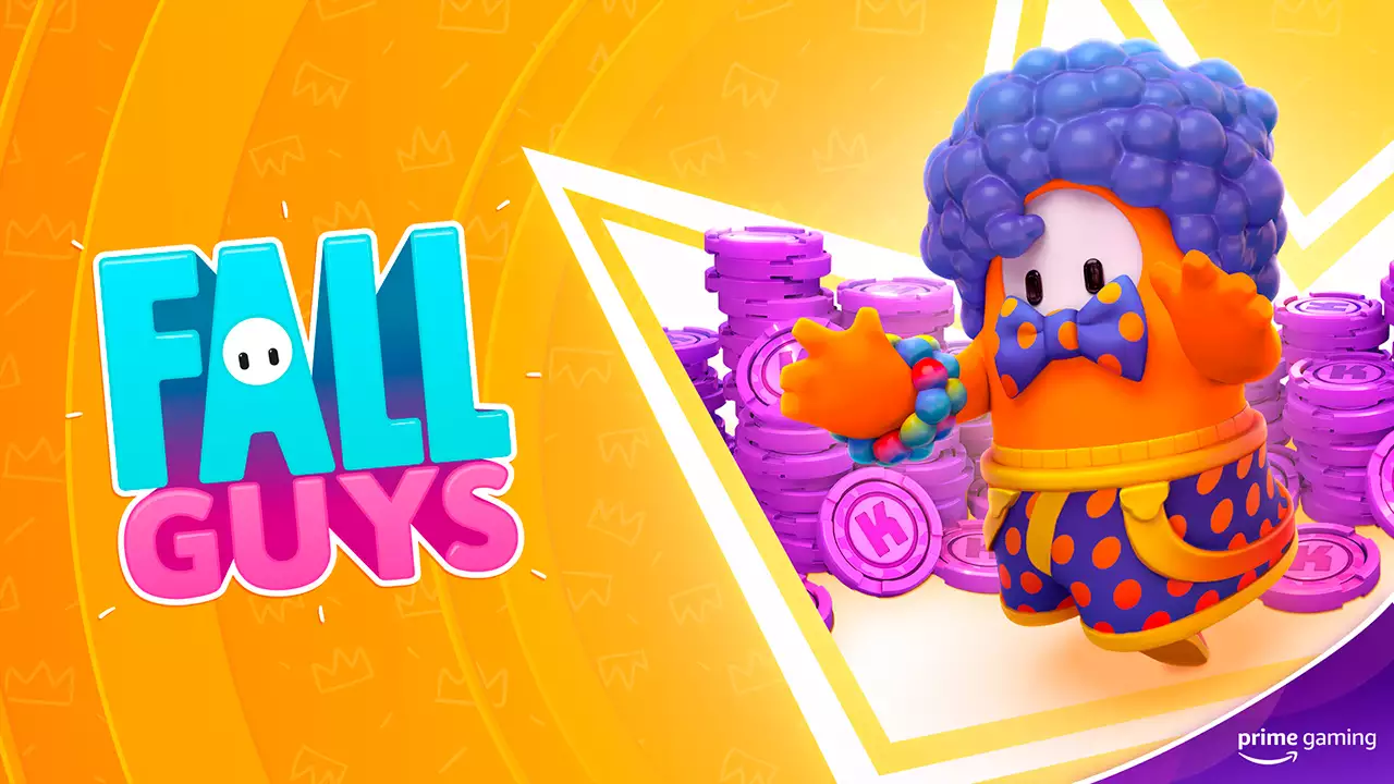 Набор «Doodles the Clown Bundle» доступен для Fall Guys по подписке Prime Gaming