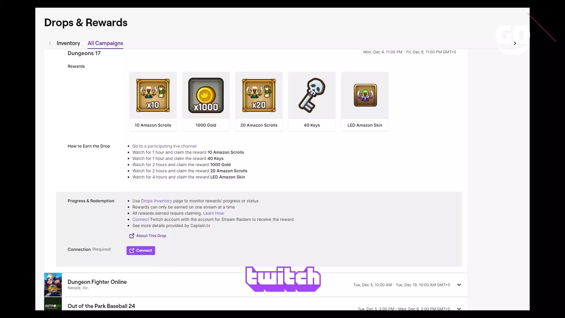 В Stream Raiders начинается событие Twitch Drops: получите эксклюзивные игровые бонусы!