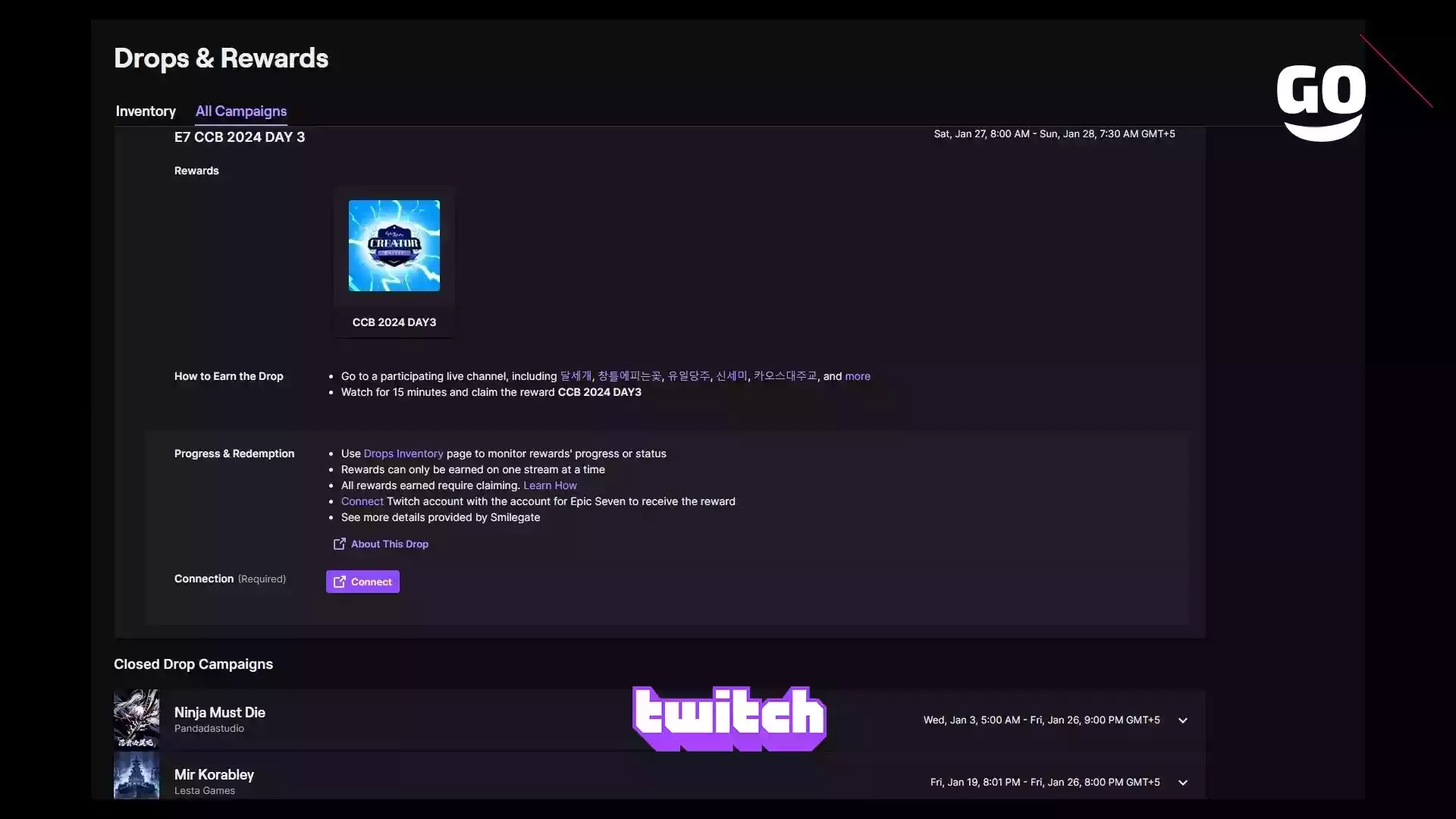 Эксклюзивные игровые бонусы Twitch Drops: E7 CCB 2024 DAY 3 для Epic Seven