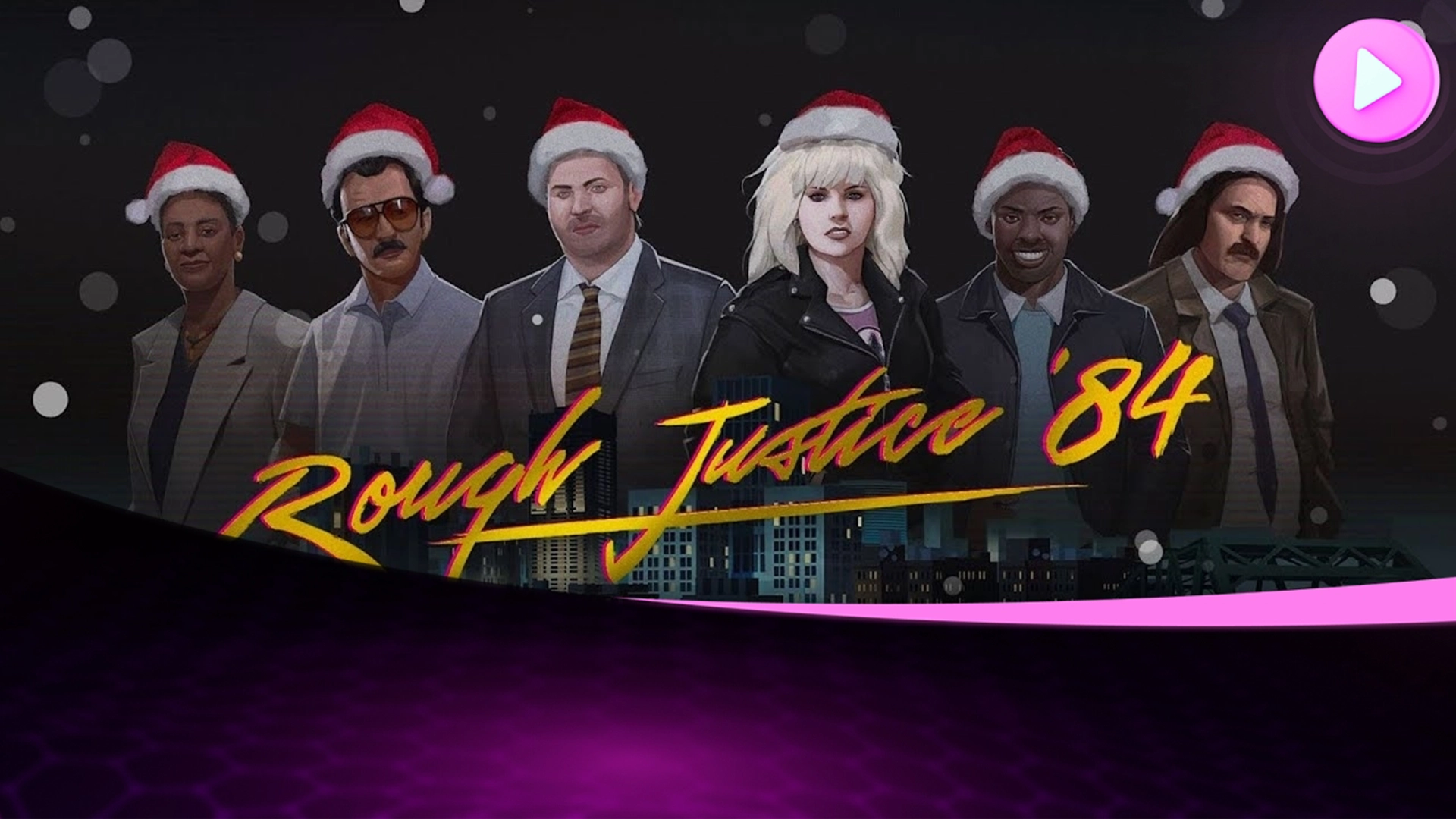 Rough Justice ’84: консольный релиз — неон-нуар детективное приключение