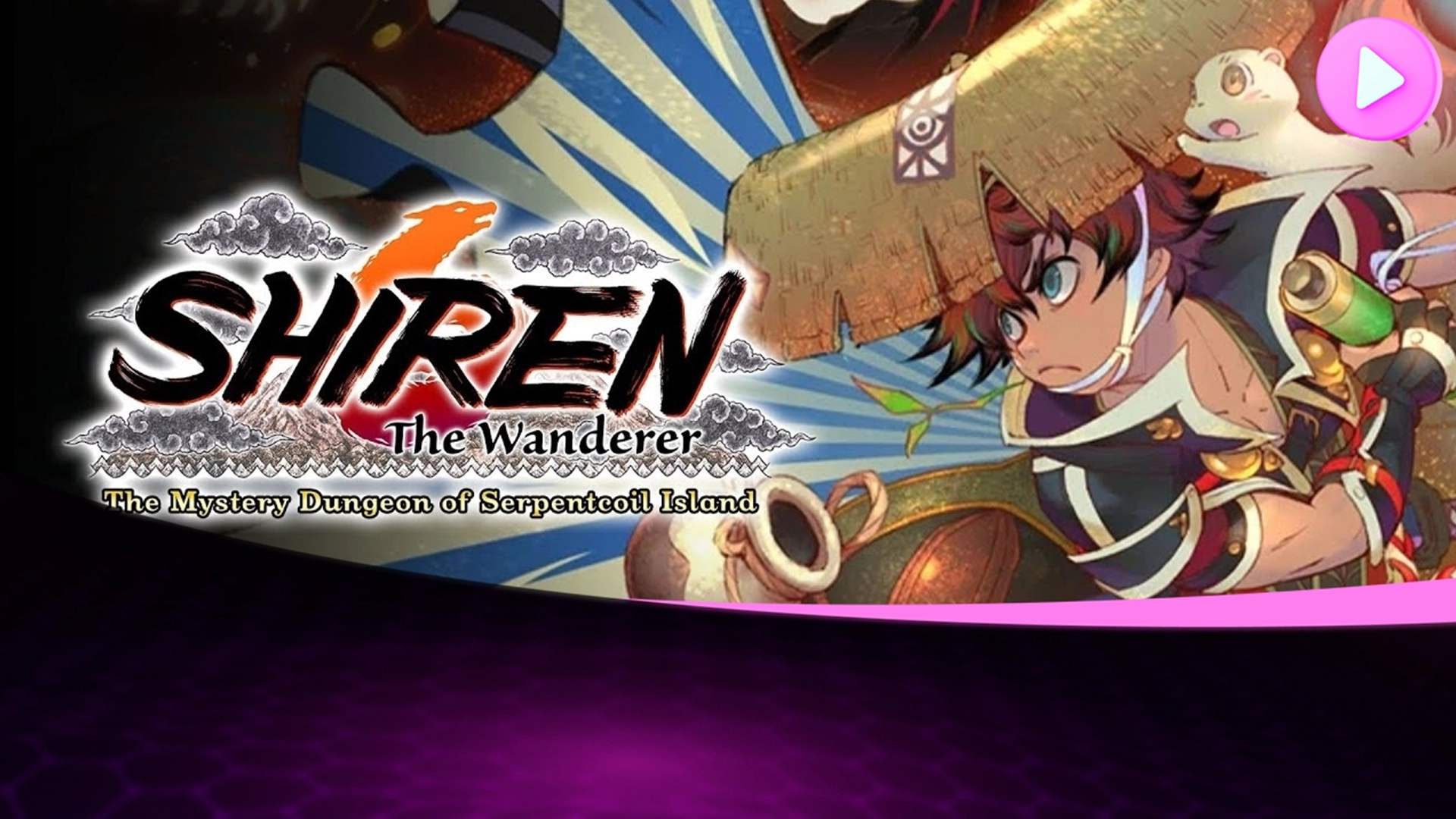 Обзор геймплея Shiren the Wanderer: The Mystery Dungeon of Serpentcoil Island
