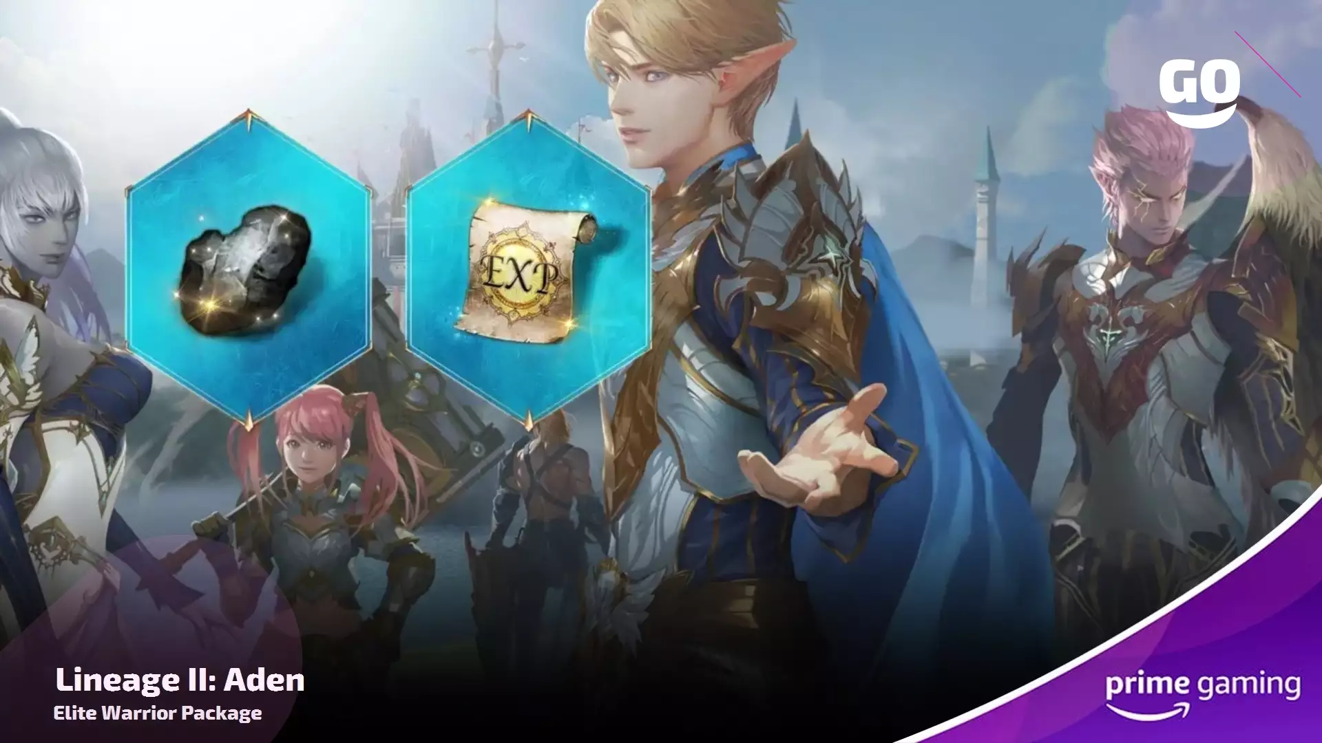Бонусы Prime Gaming: Пакет Elite Warrior для Lineage II: Aden