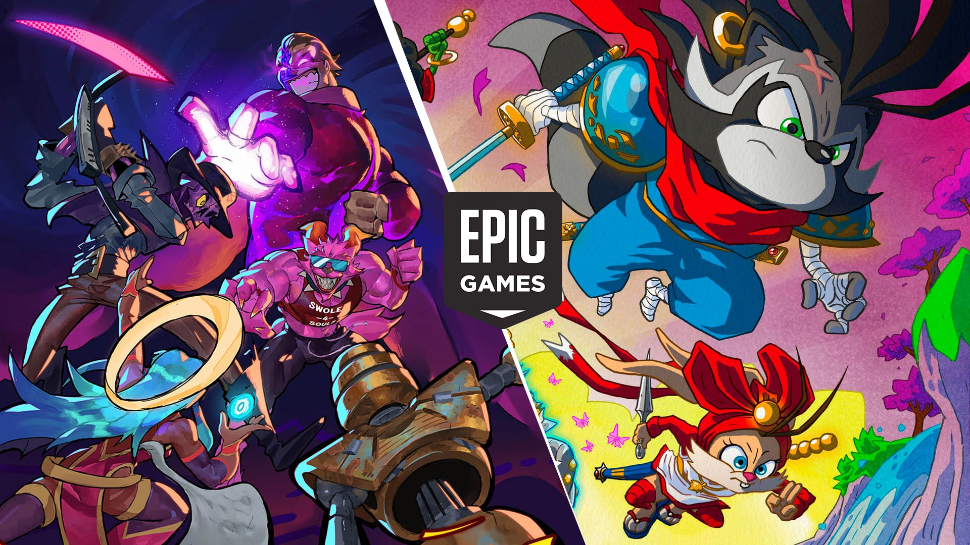 Бесплатные игры недели в Epic Games: Jitsu Squad и Mighty Fight Federation с 30 ноября!
