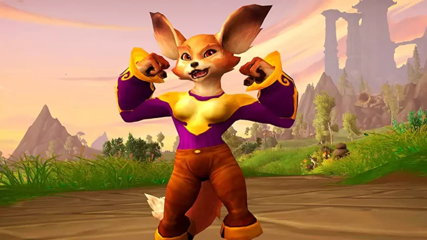 World of Warcraft Epic Purple Shirt Transmog